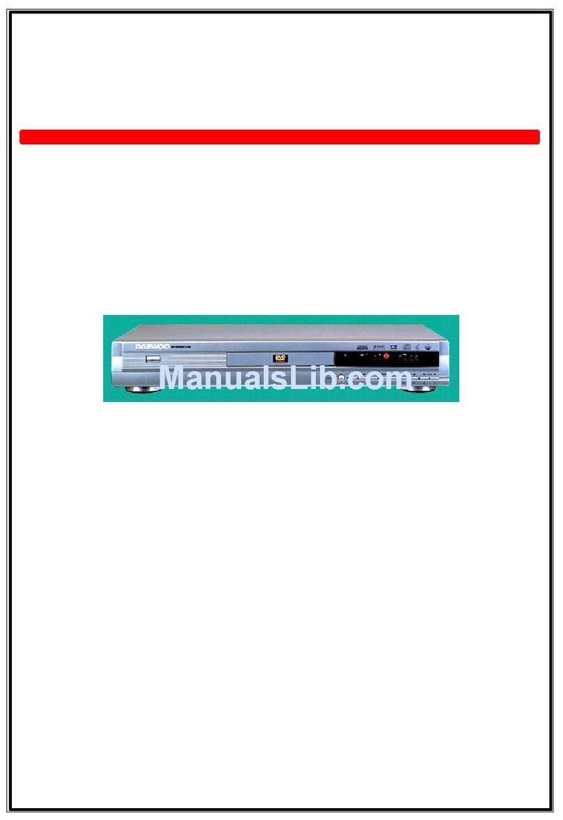 Daewoo DVC-T6300N Service manual