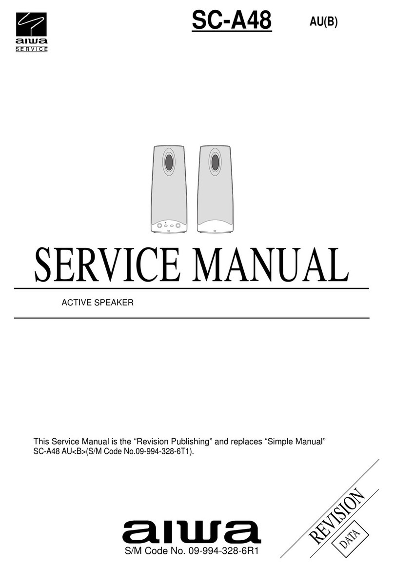 Aiwa SC-A48 Service manual