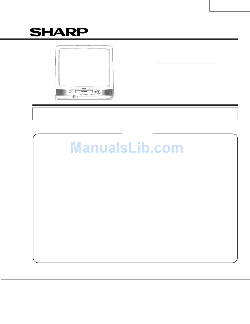 Sharp 25VT-J100 User manual Sharp 25VT-J100 User manual