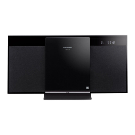 Panasonic SC-HC27 User manual Panasonic SC-HC27 User manual