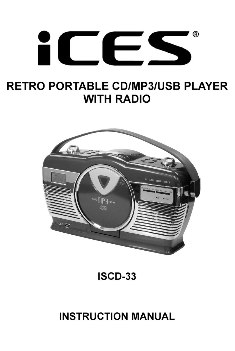 iCES ISCD-33 instruction manual