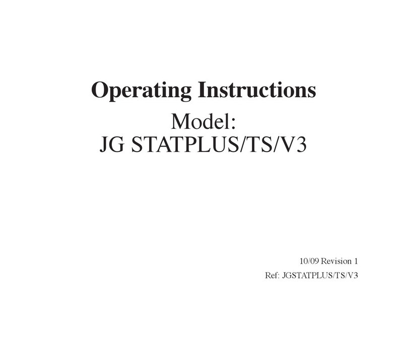 PlumbNation JG STATPLUS/TS/V3 operating instructions