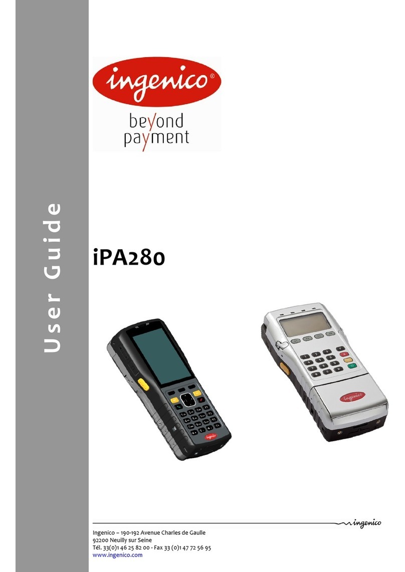Ingenico iPA280 user guide