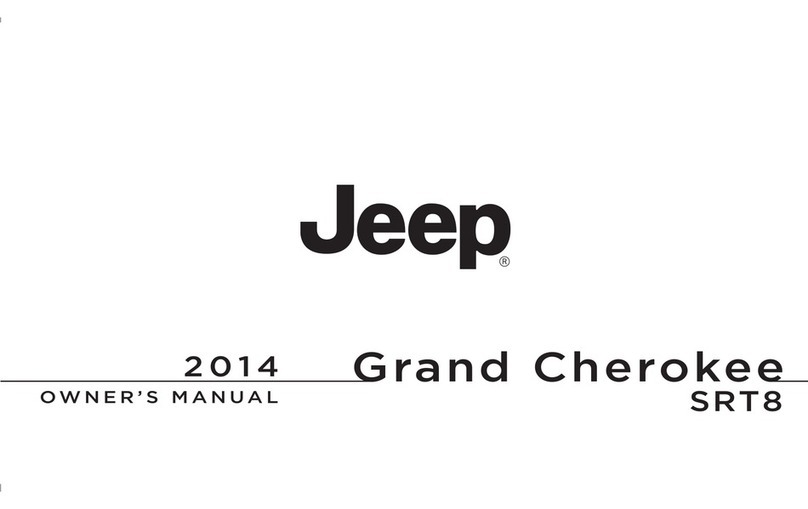 Jeep 2014 Grand Cherokee SRT8 User manual