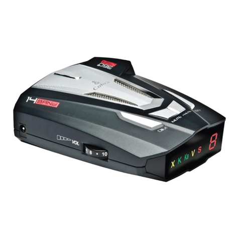 Cobra 14 BAND XRS 9470 User manual