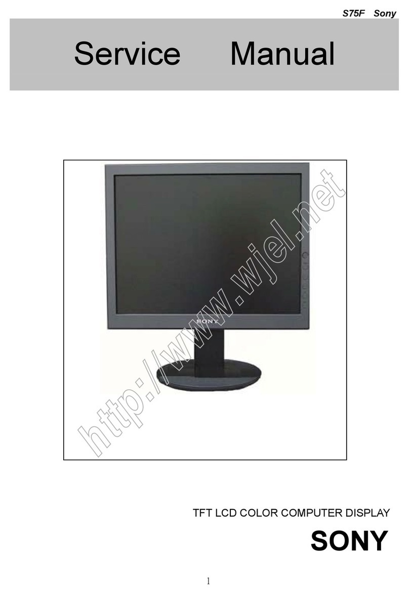 Sony S75F User manual