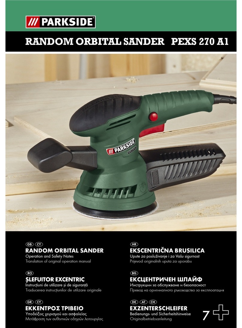Parkside PEXS 270 A1 User manual