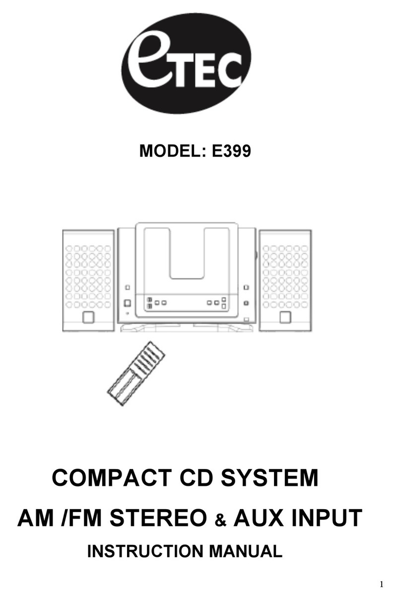 Etec E399 instruction manual