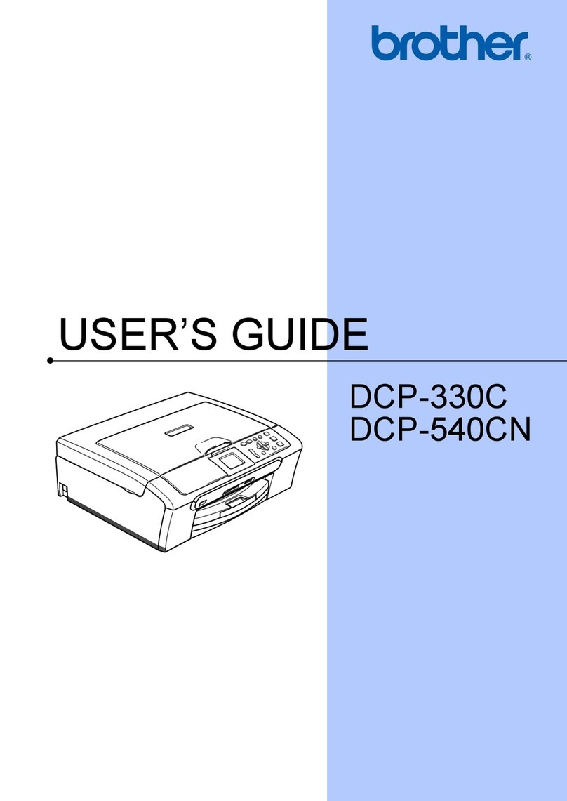 Brother DCP 330C - Color Inkjet - All-in-One User manual