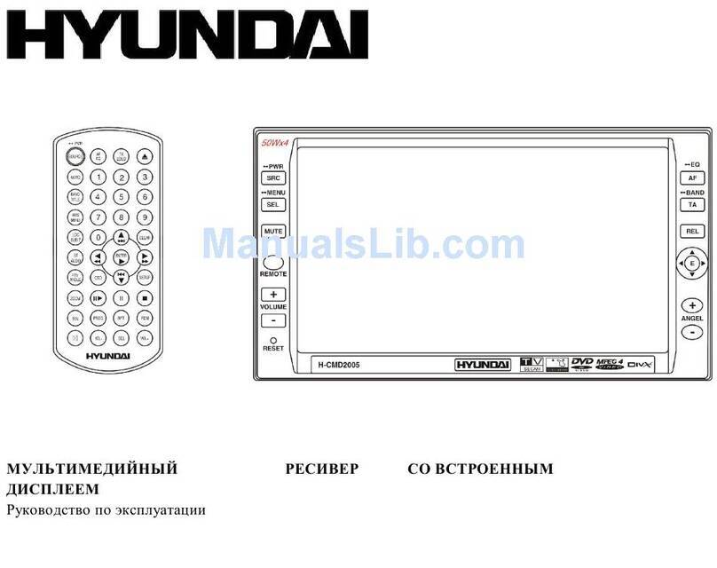 Hyundai H-CMD2005 User manual