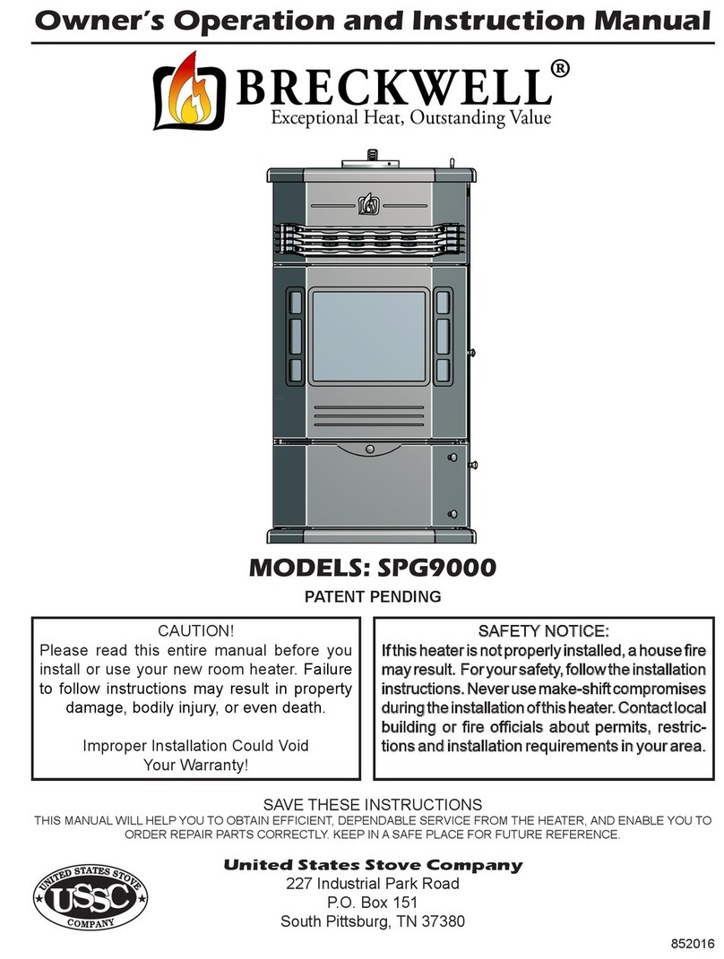 Breckwell SPG9000 Owner's operation and instruction manual