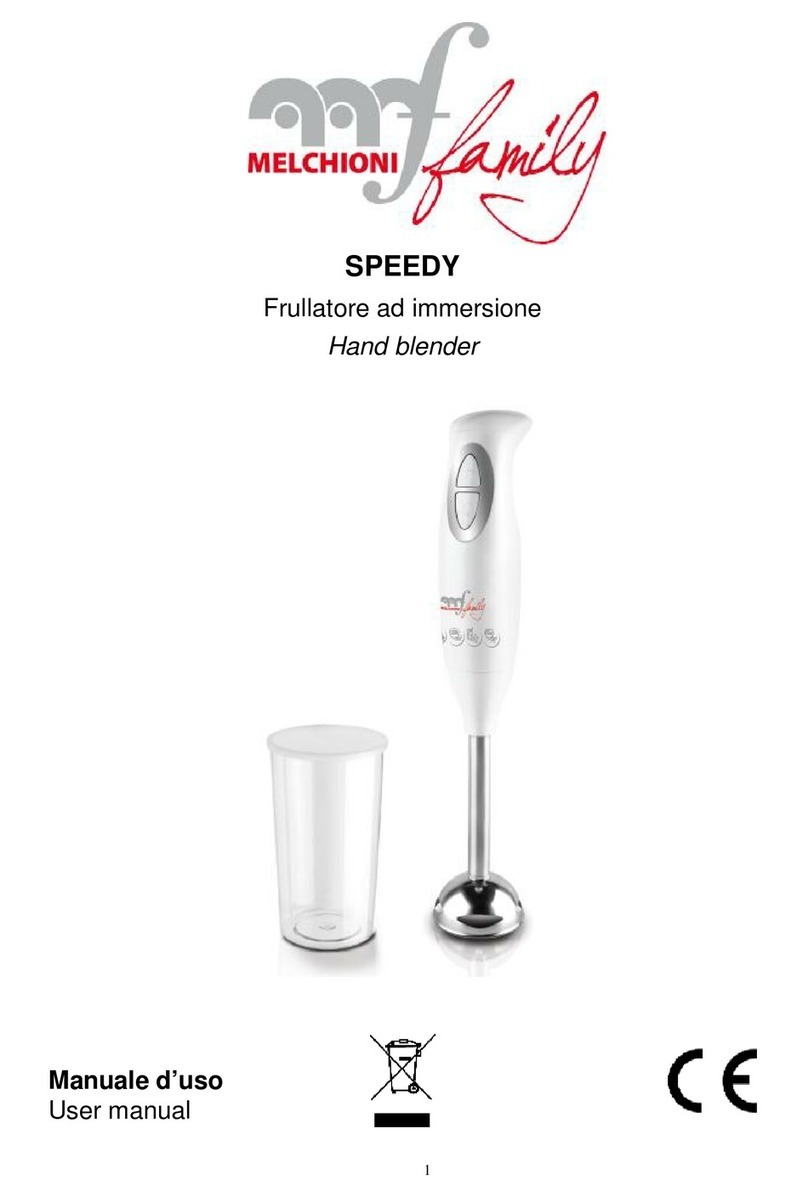 Melchioni Speedy user manual