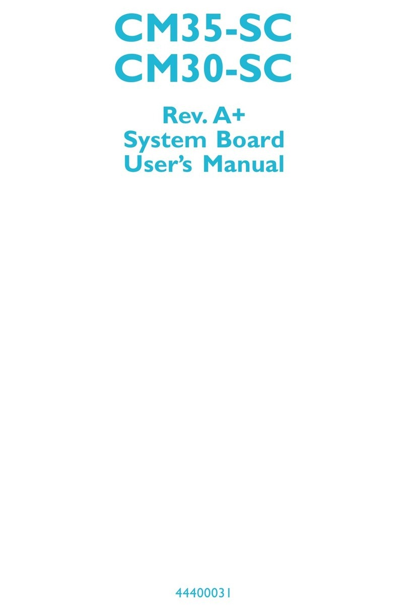 VIA Technologies CM35-SC User manual