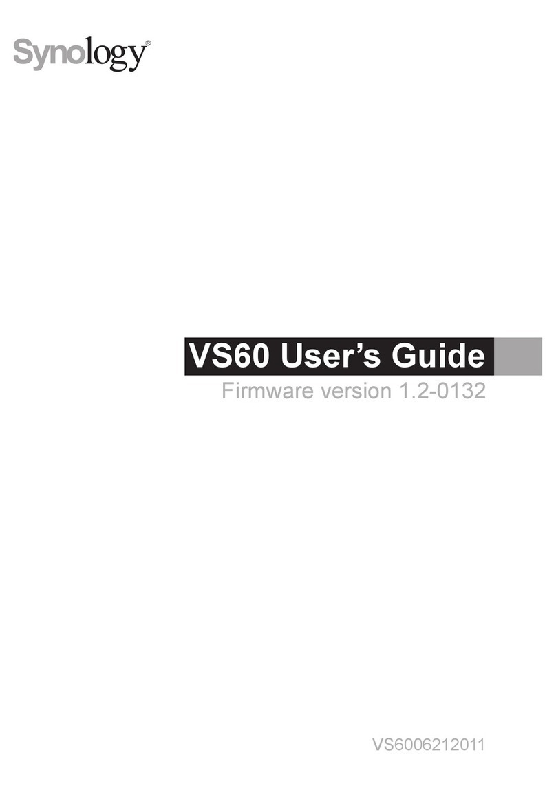 Synology VS60 user guide