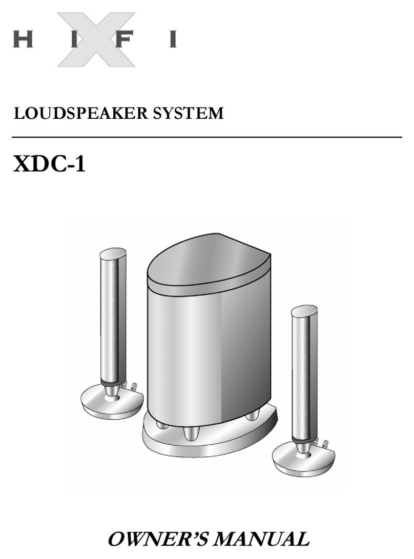 Xhifi XDC-1 owner's manual