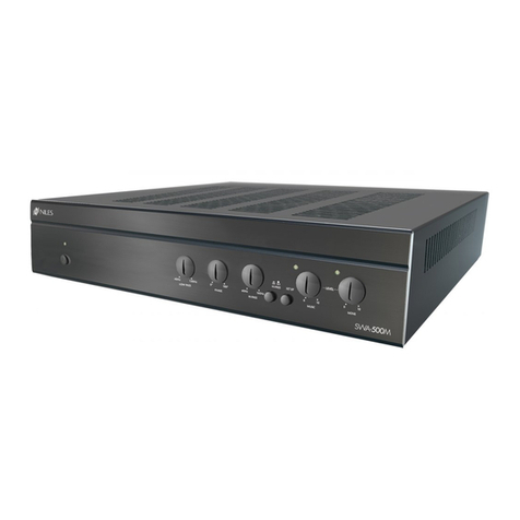 Niles SWA-500M User manual