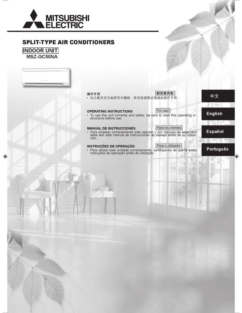 Mitsubishi Electric MSZ-GC50NA User manual