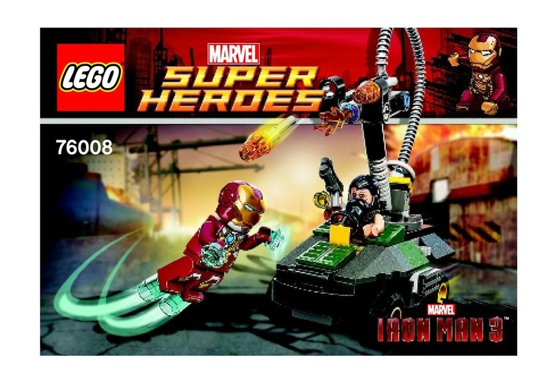 LEGO Marvel Super Heroes 76008 Installation guide