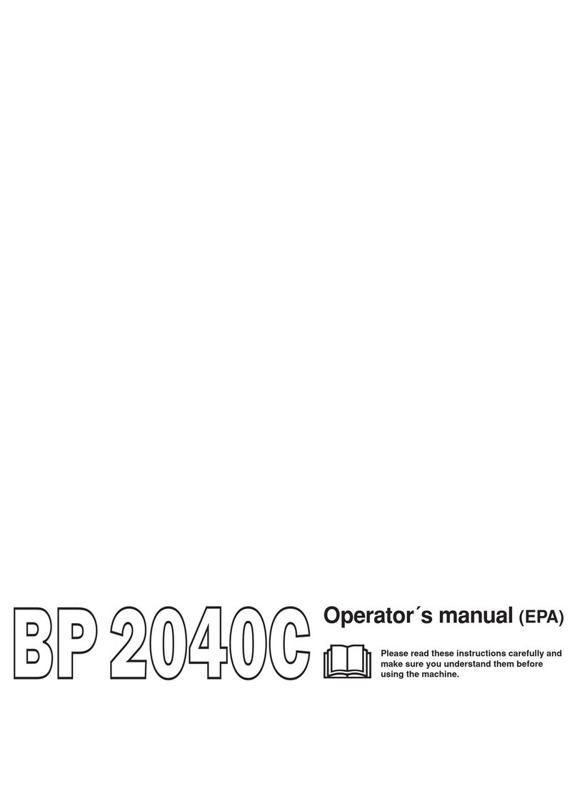 Jonsered BP2040C Operator's manual