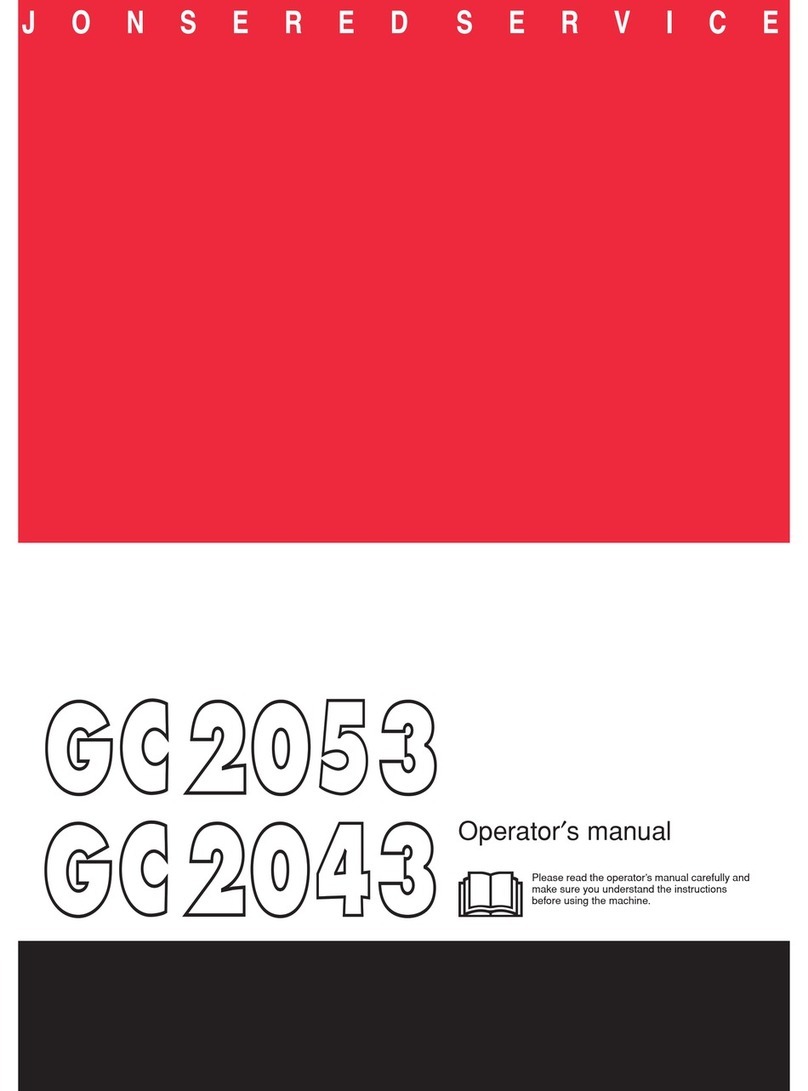 Jonsered GC2053 User manual