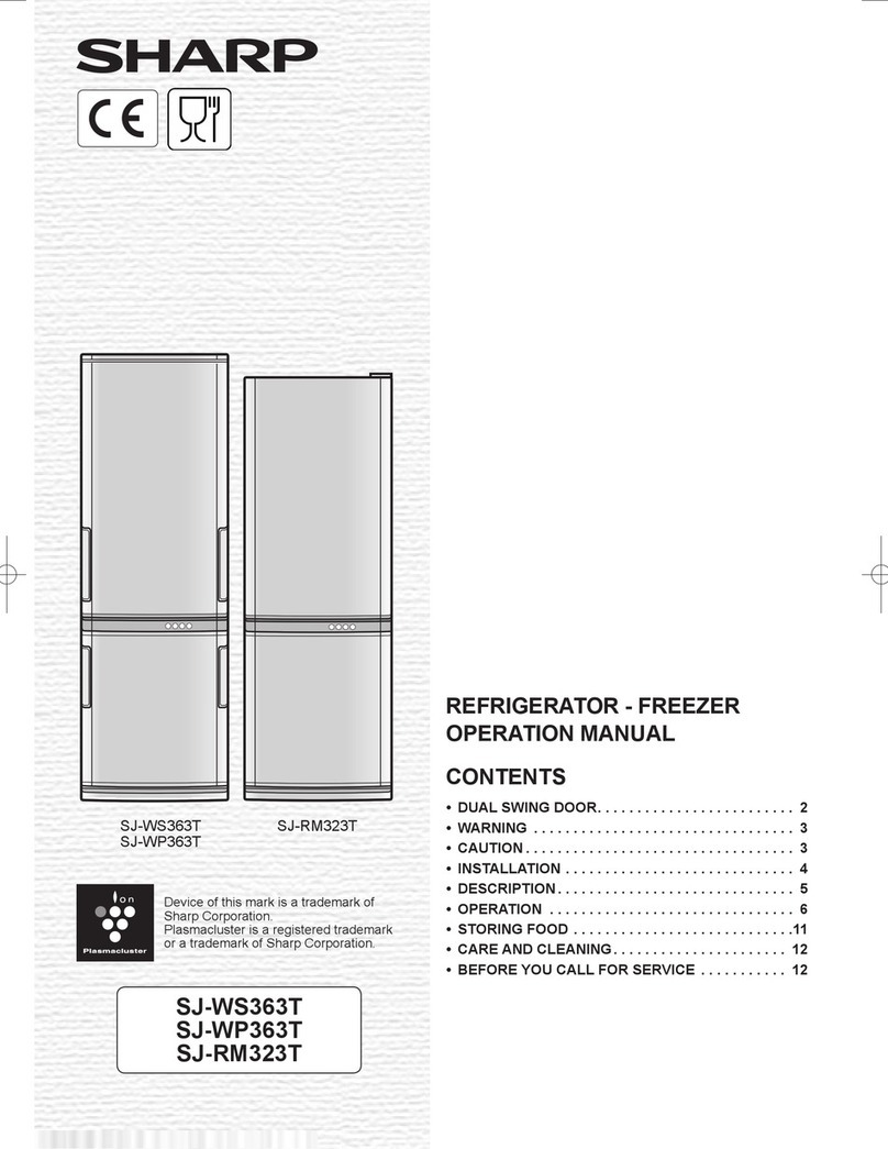 Sharp SJ-WS363T User manual