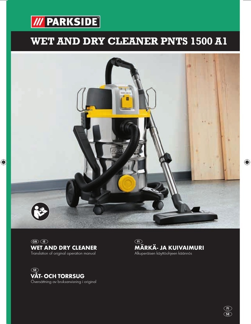 Parkside PNTS 1500 A1 Owner's manual