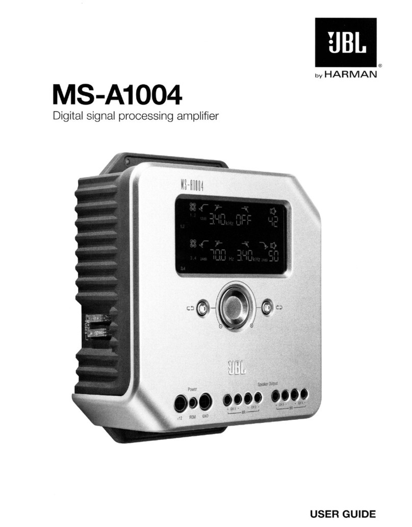 JBL MS-A1004 user guide