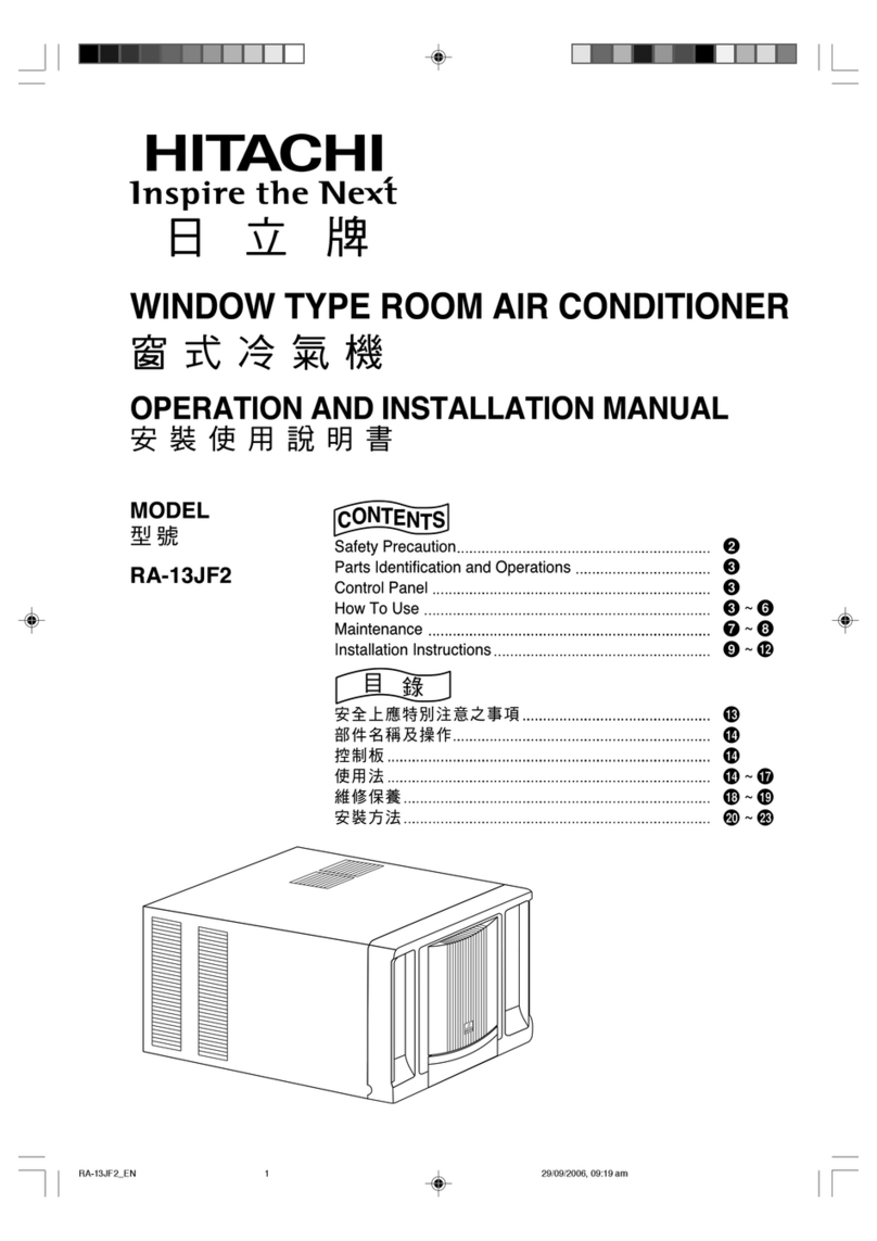 Hitachi RA-13JF2 Specification sheet