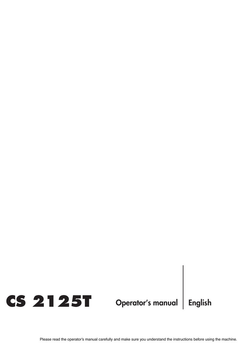 Jonsered CS 2125T User manual