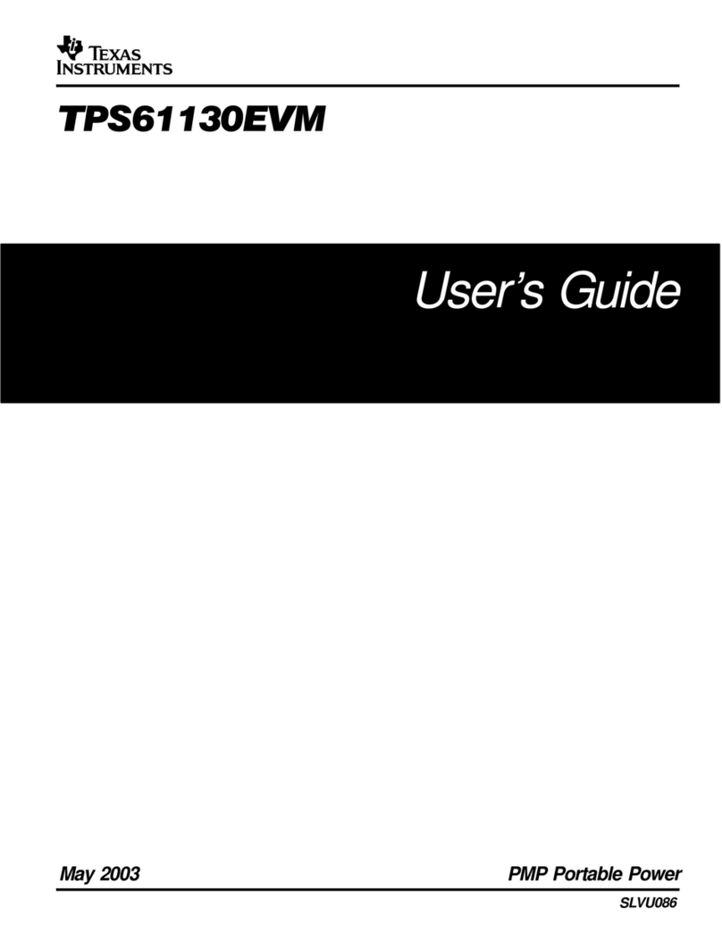 Texas Instruments TPS61130EVM user guide