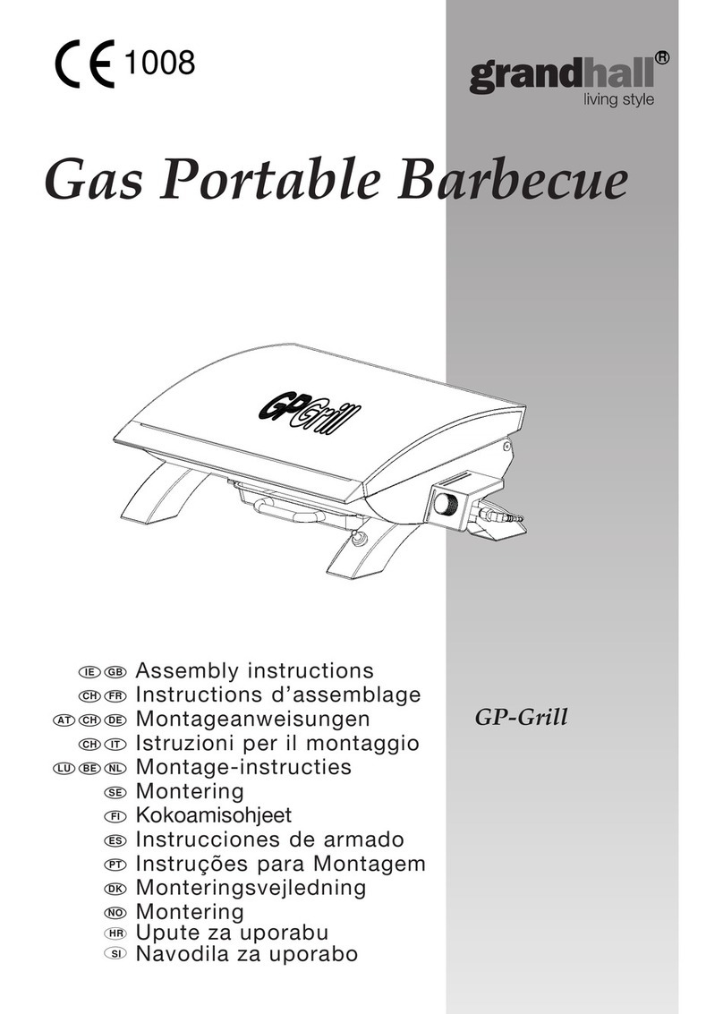 Grandhall GP-Grill Assembly instructions