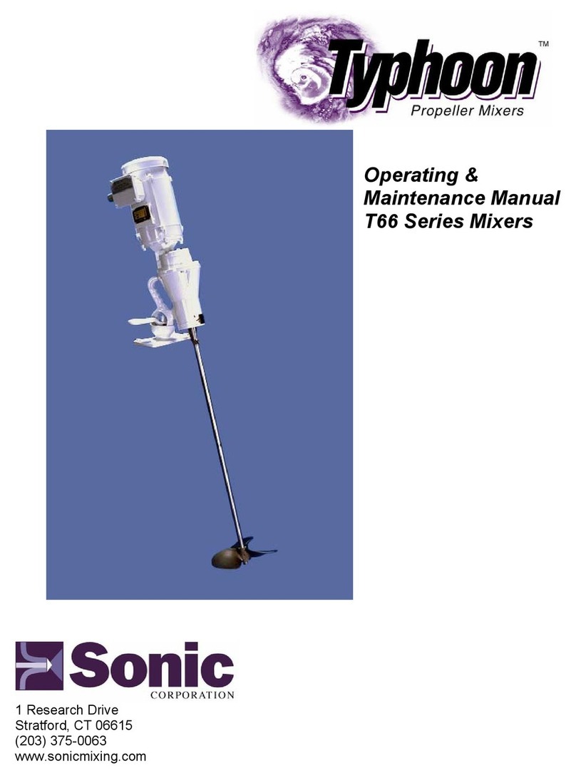 Sonic Typhoon T66 series Maintenance manual