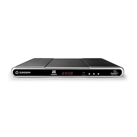 SAGEMCOM DTR94 user manual
