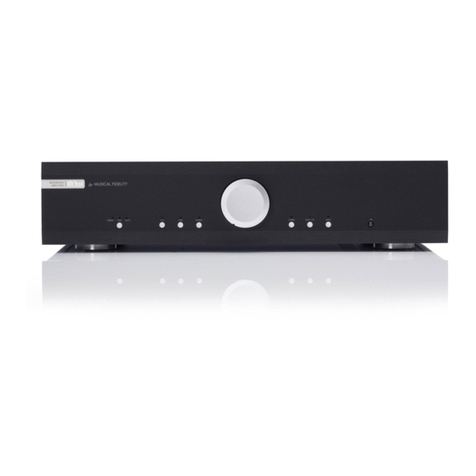 Musical Fidelity M3si Instructions for use