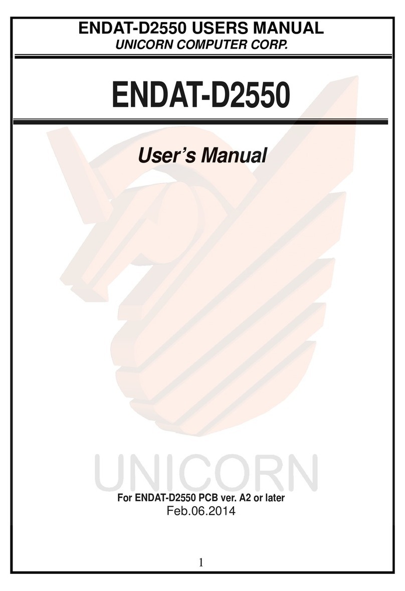 Unicorn Computer ENDAT-D2550 User manual Unicorn Computer ENDAT-D2550 User manual