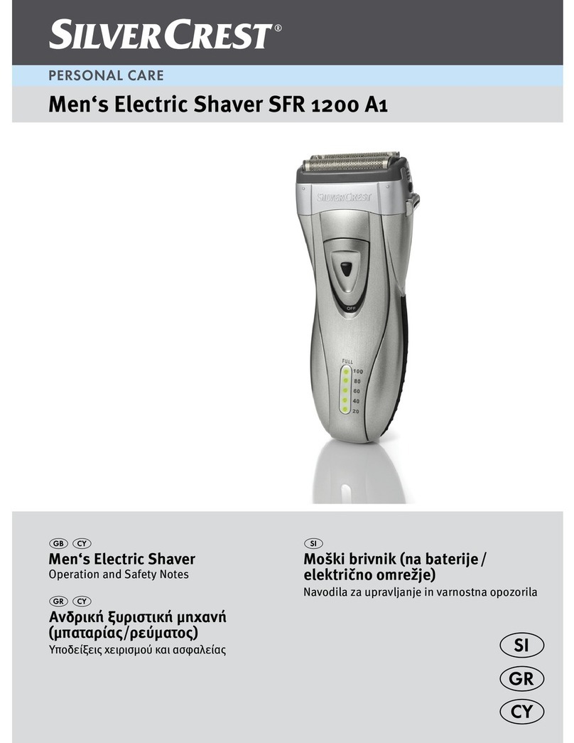 Silvercrest SFR 1200 A1 Operation guide Silvercrest SFR 1200 A1 Operation guide