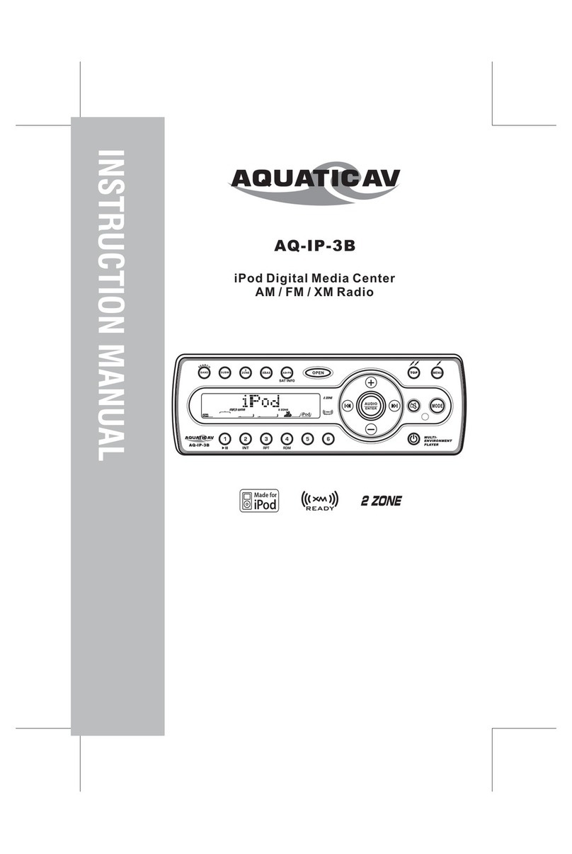 Aquatic AQ-IP-3B instruction manual