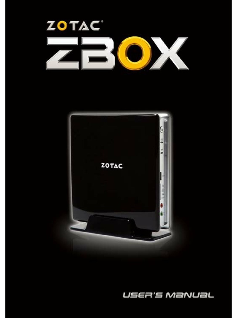 Zotac ZBOX series user manual