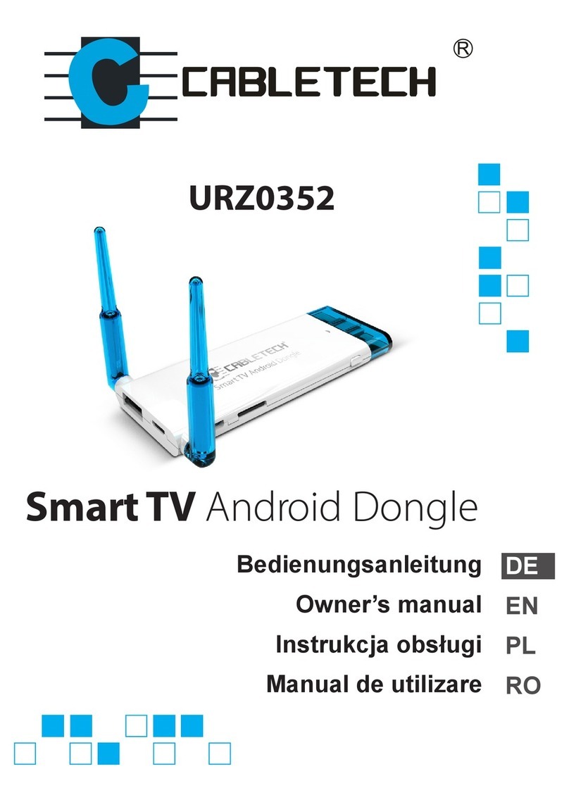 Cabletech URZ0352 User manual