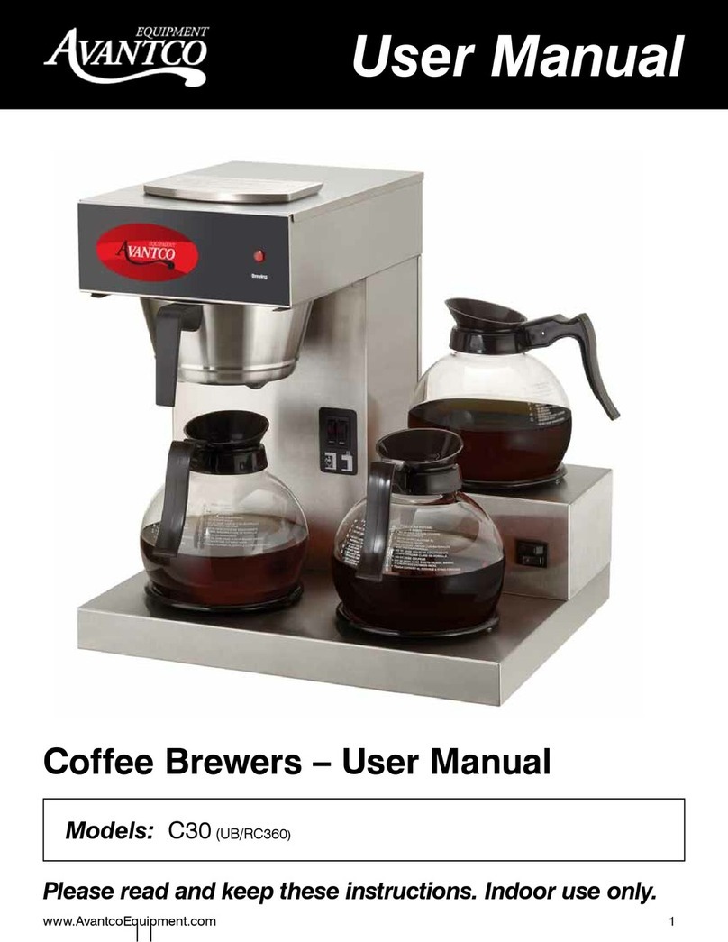 Avantco C30 user manual