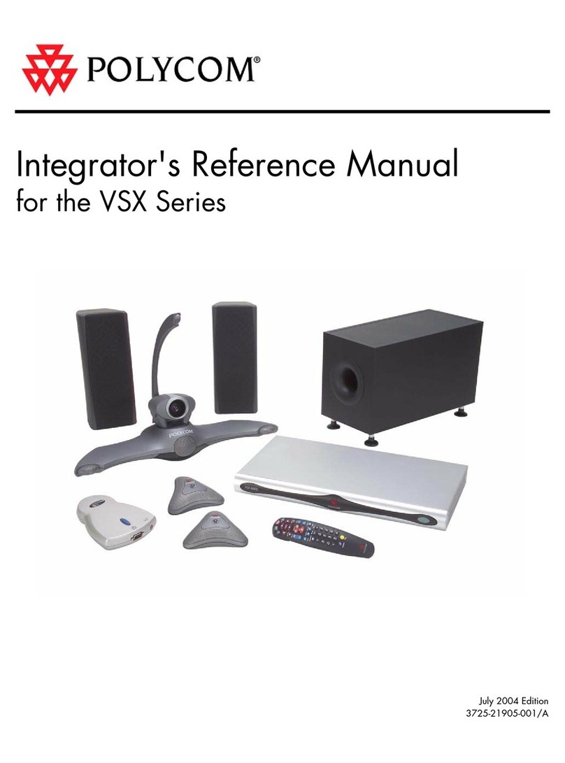 Polycom VSX Series User manual