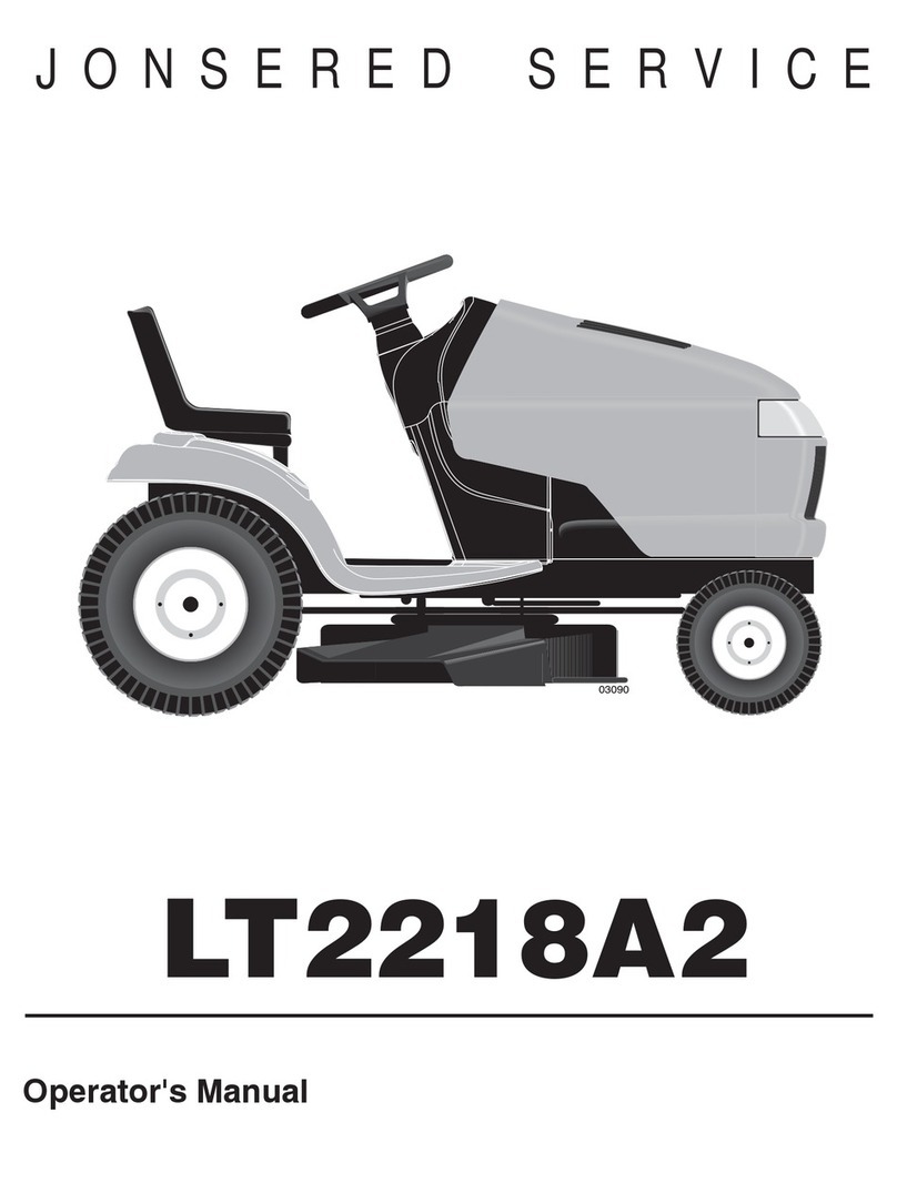 Jonsered LT2218A2 Operator's manual