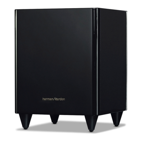 Harman Kardon HKTS 200 SUB owner's manual