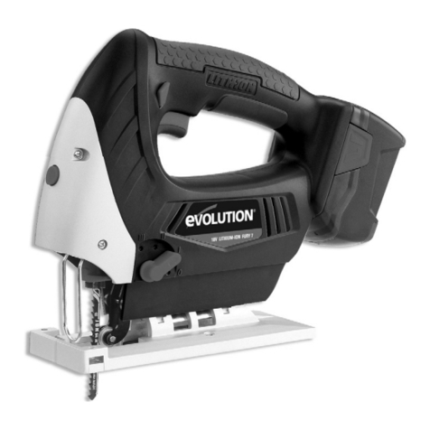 Evolution BATTERY JIGSAW User manual