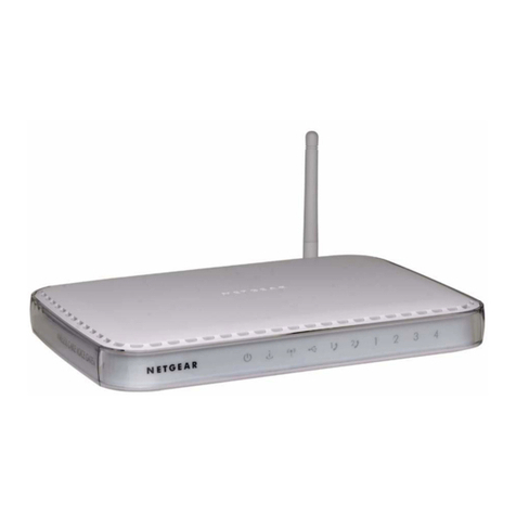 NETGEAR CVG834G Reference manual
