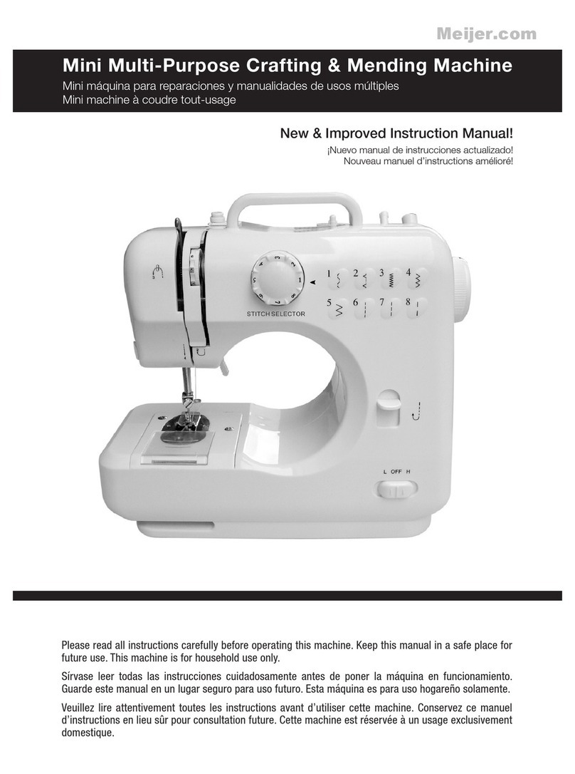 Meijer Mini Multi-Purpose Crafting & Mending... instruction manual