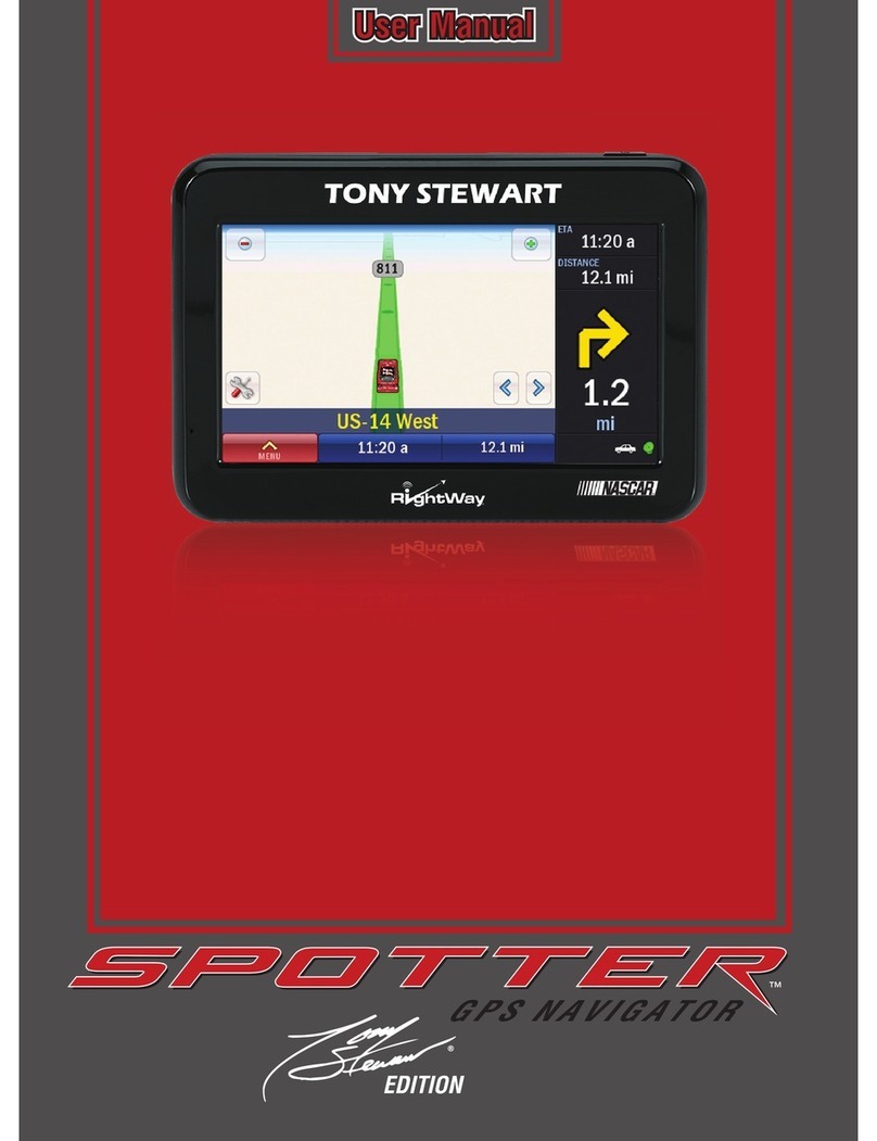 RightWay Tony Stewart SPOTTER user manual