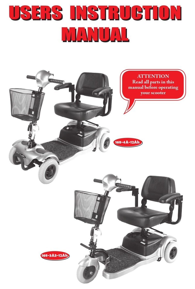 FREERIDER FR 168-4A Operator's manual