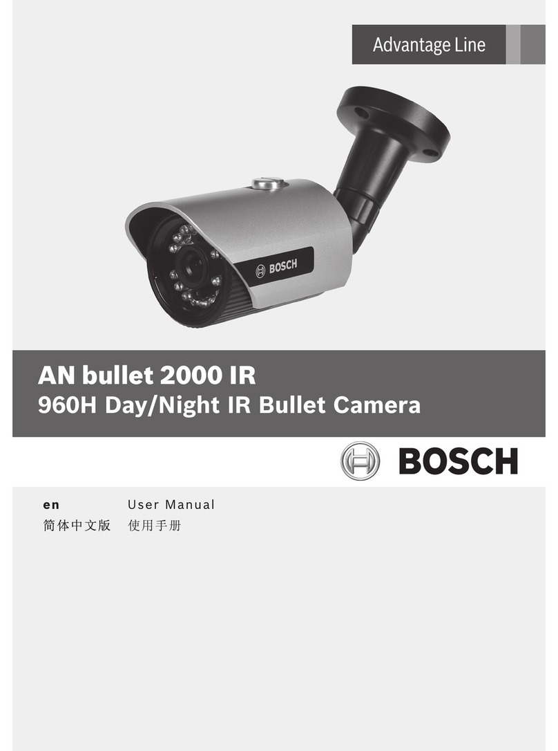Bosch AN bullet 2000 IR User manual