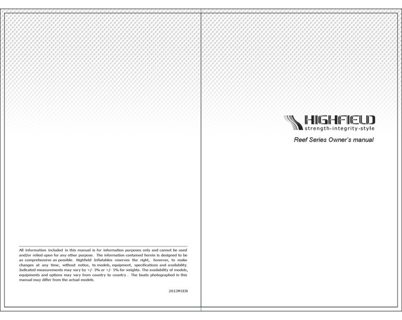 Highfield Reef Series owner's manual